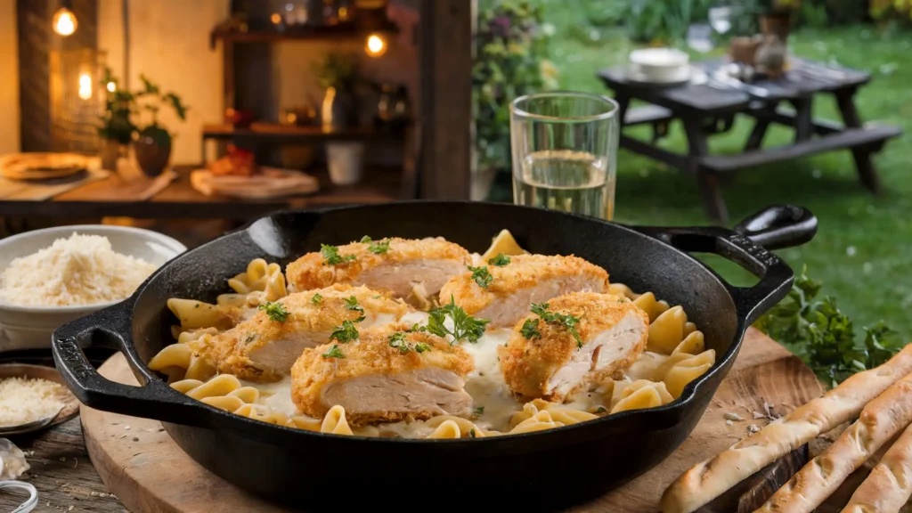 Parmesan Chicken Pasta Recipe