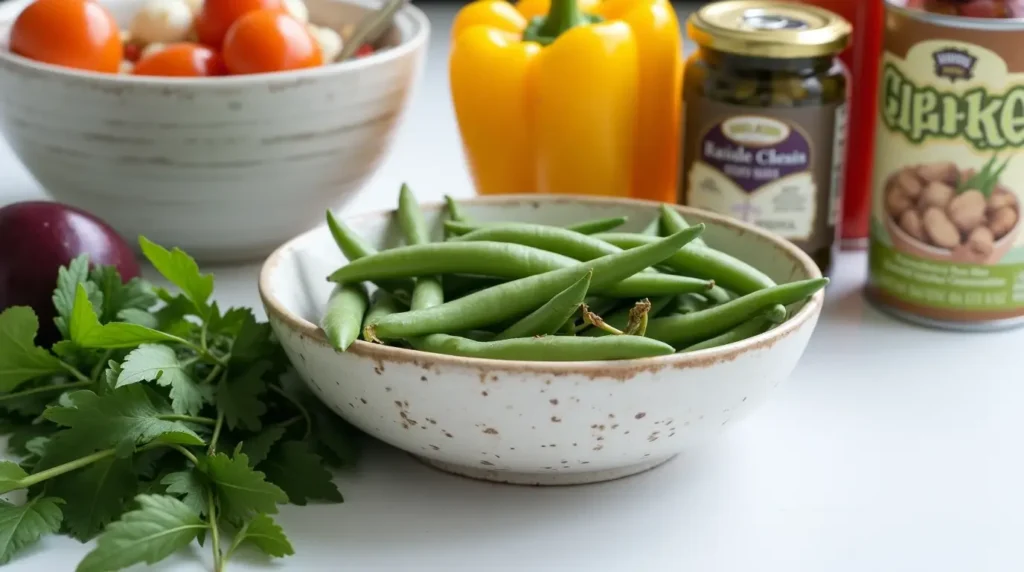 Ingredients For Vegetarian Antipasto Salad