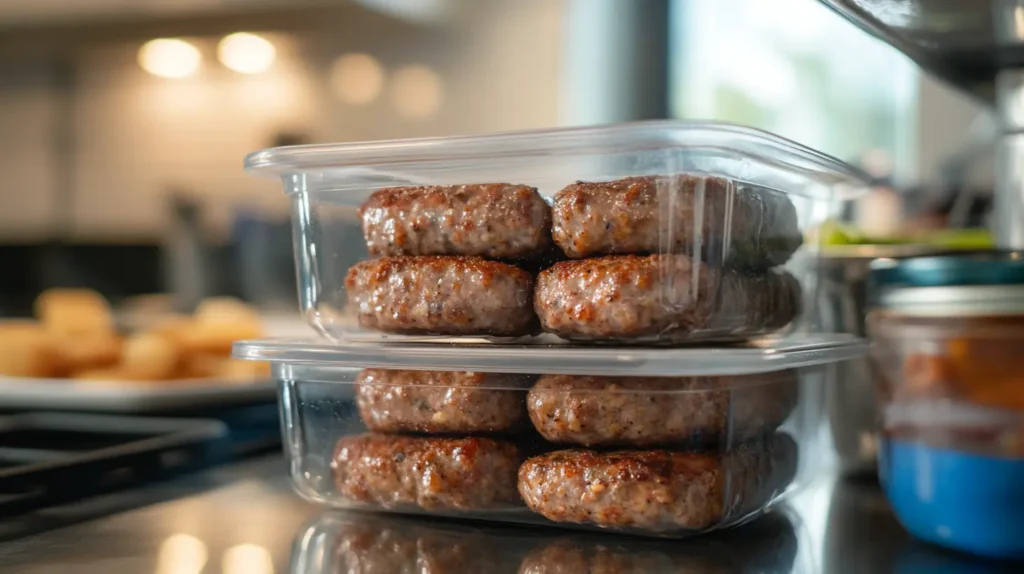 Storing Homemade Breakfast Sausage