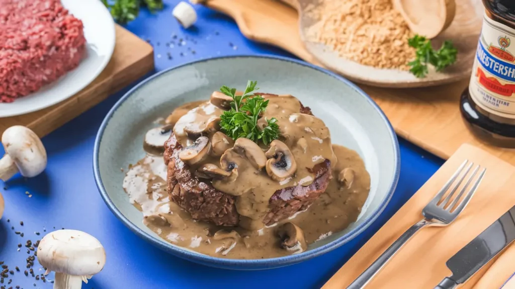 Ingredients for Salisbury Steak Recipe