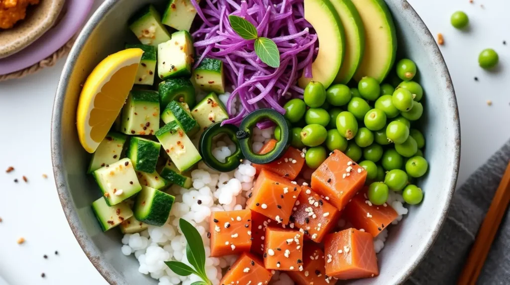 Salmon Poke Bowl Recipe