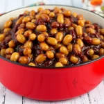 Bowl Of Pork Free Baked Beans With Tomato Sauce