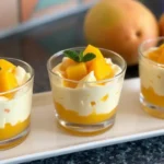 Assorted Mango Desserts Flat Lay