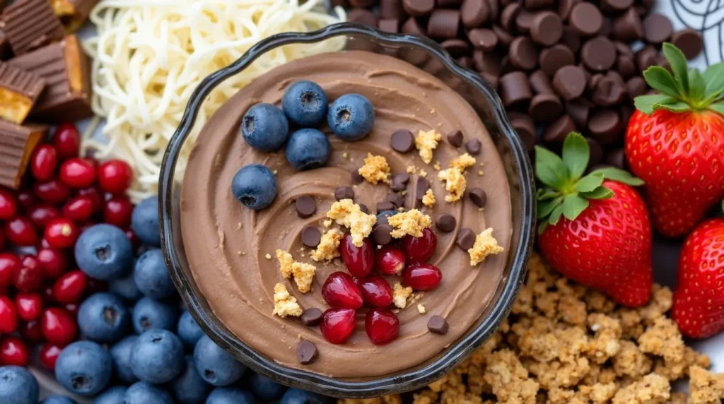 Layered Parfait From High Protein Dessert Recipes