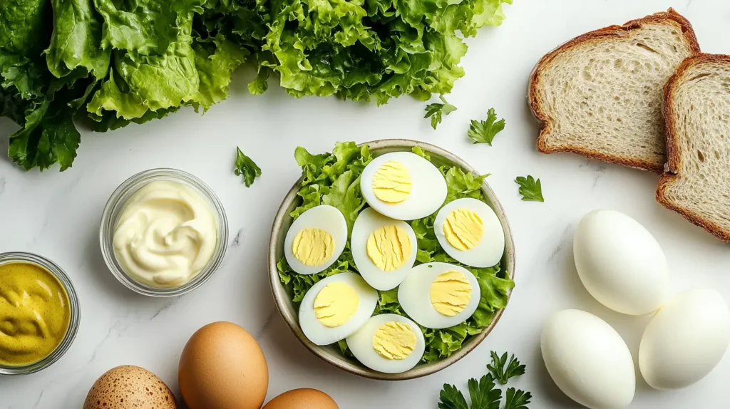 Ingredients For Egg Salad Sandwich