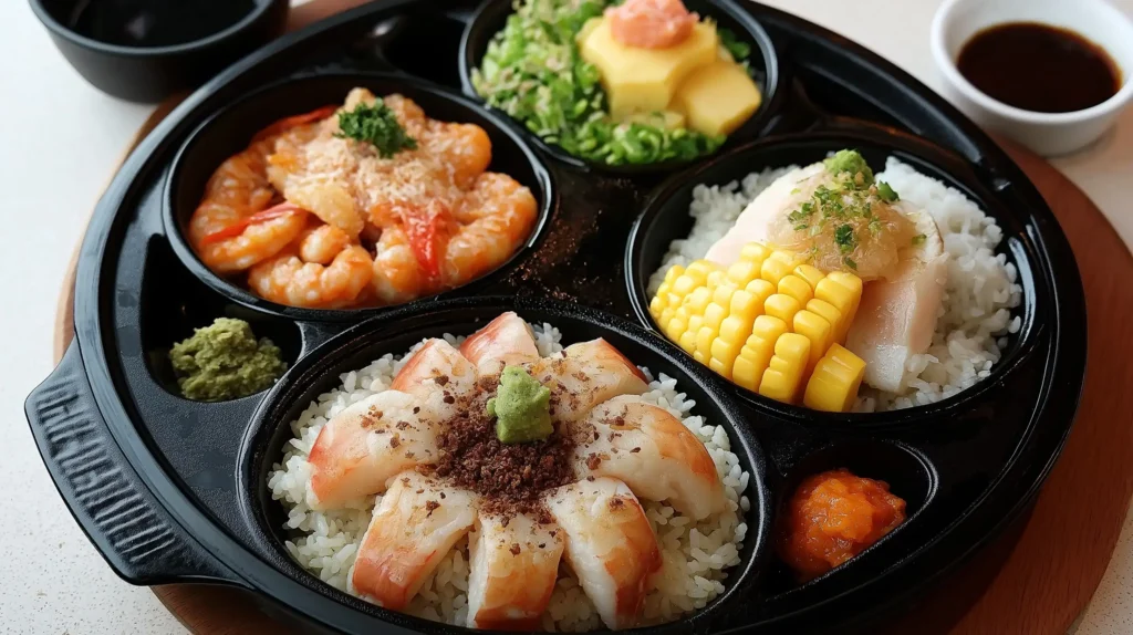 Seafood Pepper Lunch Variation